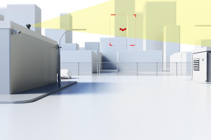 Drones data center security