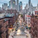 Manhattan city streets view