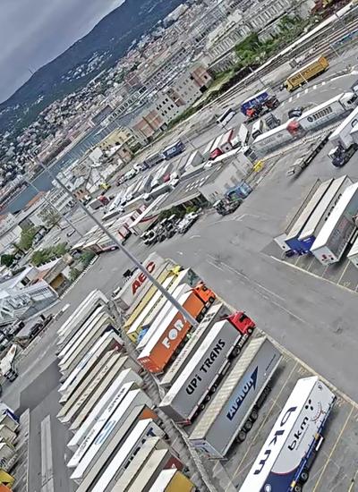 Containers in Samer Seaport